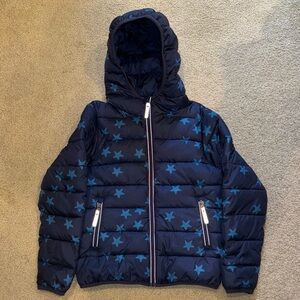 Hanna Andersson Blue Puffer Jacket